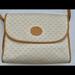 Gucci Bags | Authentic Vintage Gucci Crossbody Beige White Monogram 80s | Color: Tan/White | Size: 10 X 7.5