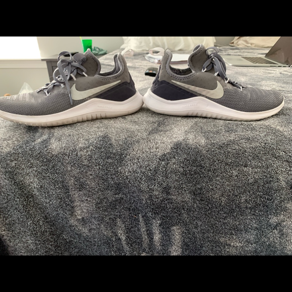 Nike Shoes | Gray/Silver Nike Free Sneakers | Color: Gray | Size: 7.5
