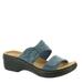 Clarks Merliah Charm - Womens 11 Blue Sandal N