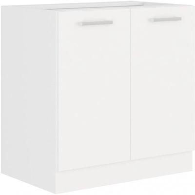 Eko White Unterschrank 80 Weiss matt Küchenzeile Küchenblock Küche Einbauküche Image