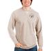 Men's Antigua Oatmeal Pittsburgh Steelers Reward Crewneck Pullover Sweatshirt