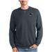 Men's Antigua Heathered Charcoal San Jose Sharks Reward Crewneck Pullover Sweatshirt