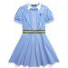 Polo By Ralph Lauren Dresses | Beautiful Ralph Polo Girl Shirtdress W/Belt Size 14 | Color: Blue/Red/Silver/White/Yellow | Size: 14g