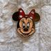 Disney Jewelry | Disney | Minnie Mouse Plastic Pin | Color: Black/Red | Size: Os