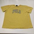Polo By Ralph Lauren Shirts | 025 - Vintage 90s Polo Sport Ralph Lauren Thrashed Short Sleeve T Shirt | Color: Gold/Yellow | Size: Xl