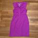 J. Crew Dresses | J. Crew 4p Purple Dress With Ruffled Sleeves And Neck Tie | Color: Purple | Size: 4p
