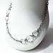 Jessica Simpson Jewelry | Mixed Chain Silver Necklace | Jessica Simpson | 18" | Color: Silver | Size: 18"