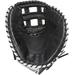 All Star Pro 33.5" CMW3001 Fastpitch Softball Catchers Mitt - Right Hand Throw Black/White