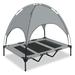 Tucker Murphy Pet™ Alinda Large Raised Pet Cot, Steel in Gray | 44.88 H x 35.49 W x 47.58 D in | Wayfair 402ABFFC21304E7CB9C2AAD7F478CFE9