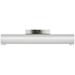 Orren Ellis 24" LED Vanity Bath Bar Light Fixture, 3000K/4000K/5000K Adjustable, Brushed Nickel in Gray | 24 H x 9.35 W x 5.7 D in | Wayfair