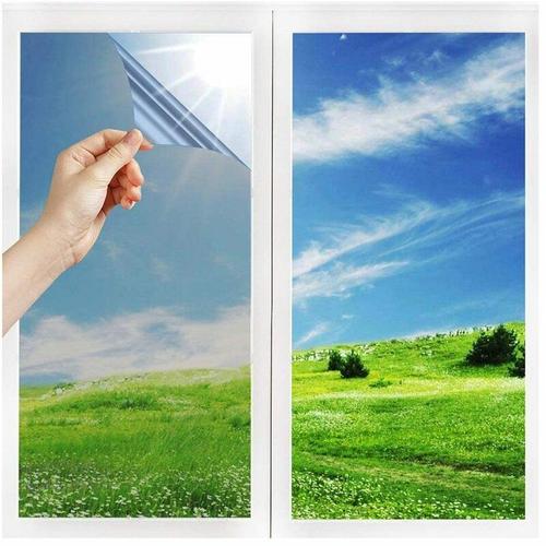 Sonnenschutz-Fensterfolie Sonnenschutzfolie, selbstklebende Fensterfolie, Verdunkelungsfolie,