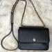 Tory Burch Bags | Crossbody Robinson Mini Black Saffiano Leather Bag | Color: Black | Size: Mini Crossbody Shoulder Bag