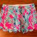 Lilly Pulitzer Shorts | Lilly Pulitzer Buttercup Stretch Short | Color: Pink/Gray | Size: 0