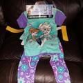 Disney Pajamas | Disney Frozen Sleepwear | Color: Green/Purple | Size: 4tg