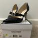 Nine West Shoes | 6 1/2m Nine West Black Leather Heels | Color: Black | Size: 6.5