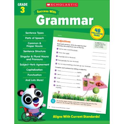 Scholastic Success With Grade 3: Grammar