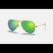 Ray-Ban Accessories | New Ray-Ban Aviator Color: Green Polarized Green Flash Lenses + Gold Frame | Color: Green | Size: Standard