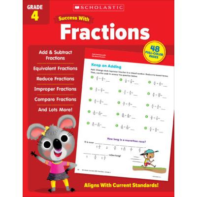 Scholastic Success With Grade 4: Fractions