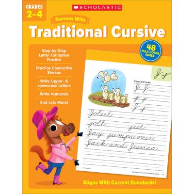 Scholastic Success With Grades 2-4: Traditional Cursive