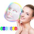 7 Colors LED Light Face Mask, FAZJEUNE Face Facial Mask Skin Care LED Mask Facial Care Mask Wrinkle Removal Facial Acne Treatment Beauty Photon Skin Rejuvenation Skin Tightening