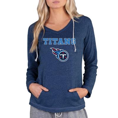 NFL Mainstream Women's Long-Sleeve Hooded Top (Size XL) Tennessee Titans, Cotton,Polyester,Rayon