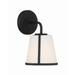 Crystorama Fulton Wall Sconce - FUL-911-BK