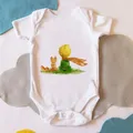 Vêtements pour nouveau-né imprimé petit Prince et renard nouveau Style esthétique body pour bébé