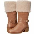 Coach Shoes | Coach Parka Tan & Cream Cold-Weather Shearling Boots 8 | Color: Cream/Tan | Size: 8