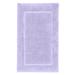 Wide Width Luxe Rectangular Bath Rug by BrylaneHome in Lavender (Size 20" W 60" L) Bath Mat