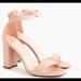 J. Crew Shoes | J Crew Stella Leather Ankle Strap Heels Beige Stone Nwt Sz 11 | Color: Cream | Size: 11