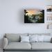 Latitude Run® Dennis Frates 'Arch Rock' Canvas Art Canvas, Wood in White | 30 H x 47 W x 2 D in | Wayfair 40B9EB4312F745949DFEB486C0E80321