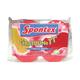 Spontex - Lot de 2 éponges végétales Gratounette