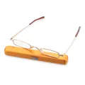 Mini lunettes de lecture portables en métal avec étui lunettes presbytes + 1.0 ~ + 4.0 lentille en