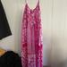 Michael Kors Dresses | Michael Kors Radiant Pink Maxi Dress | Color: Pink/White | Size: Xl