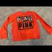 Pink Victoria's Secret Tops | Gently Loved Vs Pink Tropical Sweatshirt Limited Edition | Color: Green/Orange | Size: M