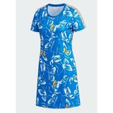 Adidas Dresses | Adidas X Farm Rio Print Butterfly Womens Dress | Color: Blue | Size: M