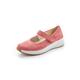 Avena Damen Ballerinas Rot einfarbig