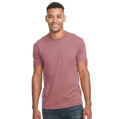 Next Level 3600 Cotton T-Shirt in Mauve size Small | Ringspun NL3600,
