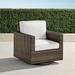 Small Palermo Swivel Lounge Chair in Bronze Finish - Cedar - Frontgate