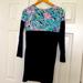 Lilly Pulitzer Dresses | Lilly Pulitzer Floral & Navy Long-Sleeve Dress In Like New Condition | Color: Blue/Pink | Size: Xxs