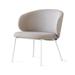 Connubia Tuka Upholstered Outdoor Lounge Chair w/ Metal Frame Metal in White | 28.38 H x 27.1653 W x 27.9527 D in | Wayfair CB2114010094SQA00000000