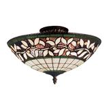 ELK Lighting English Ivy 16 Inch 3 Light Semi Flush Mount - 933-TB