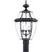 Quoizel Newbury 23 Inch Tall 3 Light Outdoor Post Lamp - NY9043K