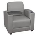 Nova Tablet Arm Chair- Grey/Ash Grey - Regency 7701NSAGGY