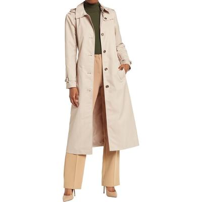 Belted Maxi Trench Coat Natural, How To Alter A Trench Coat