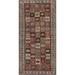 Vintage Garden Design Bakhtiari Persian Area Rug Handmade Wool Carpet - 4'8" x 9'3"