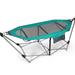 Costway Portable Folding Hammock with Hammock Stand-Turquoise