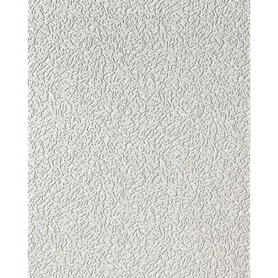 Edem - Unitapete 202-40 Einfarbig Dekorative Vinyl-Schaum-Tapete weiß rauhfaser putz optik 7,95 qm Image