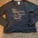 Disney Tops | Brand New Super Soft Disneyland Official Disney Parks Long Sleeved Charcoal Top | Color: Gray | Size: M