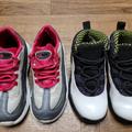 Nike Shoes | 2pc Nike Air Jordan Retro X 10 & Nike Air Max 95 Le Gs Sz 10c | Color: Black/White | Size: 10c
